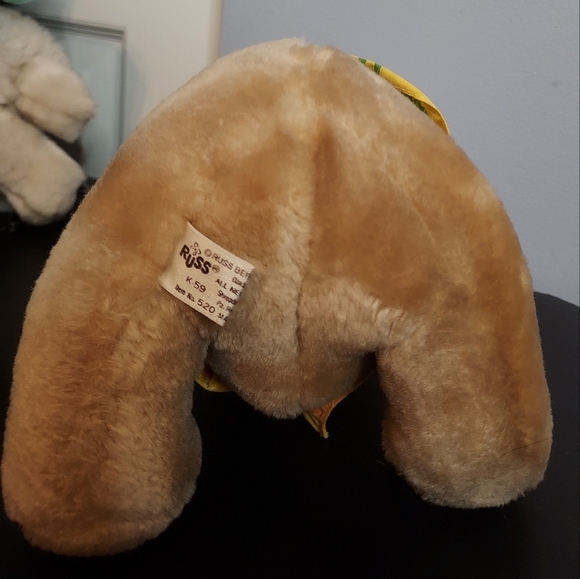 Russ Bear Surf Stuffed Animal 8in Vinatage 1979 - Picture 6 of 9